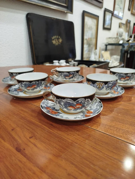 Conjunto de té chino de porcelana