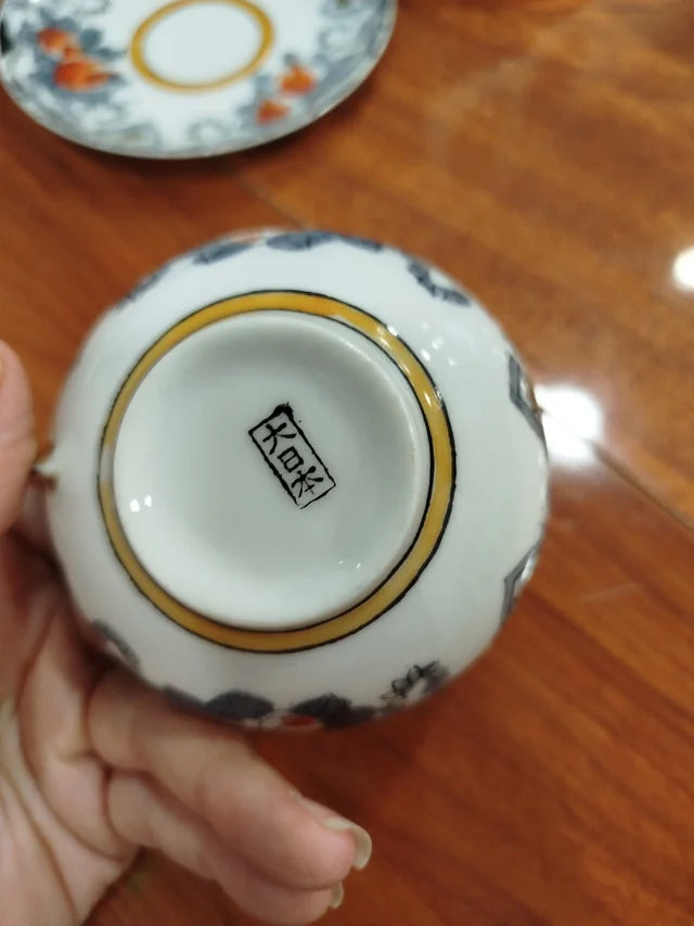 Conjunto de té chino de porcelana